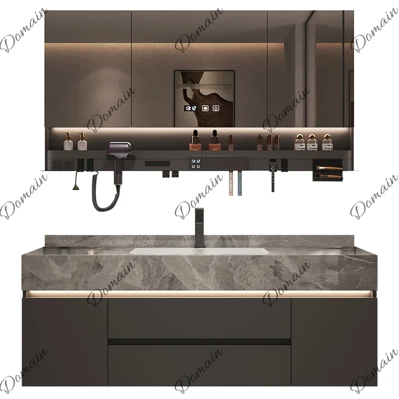 Aa  Simple Luxury Bathroom Cabinets Washbasin Vintage Toilet Drawer Bathroom Cabinets Storage Mirrors Mobili Per La Casa Furnitu