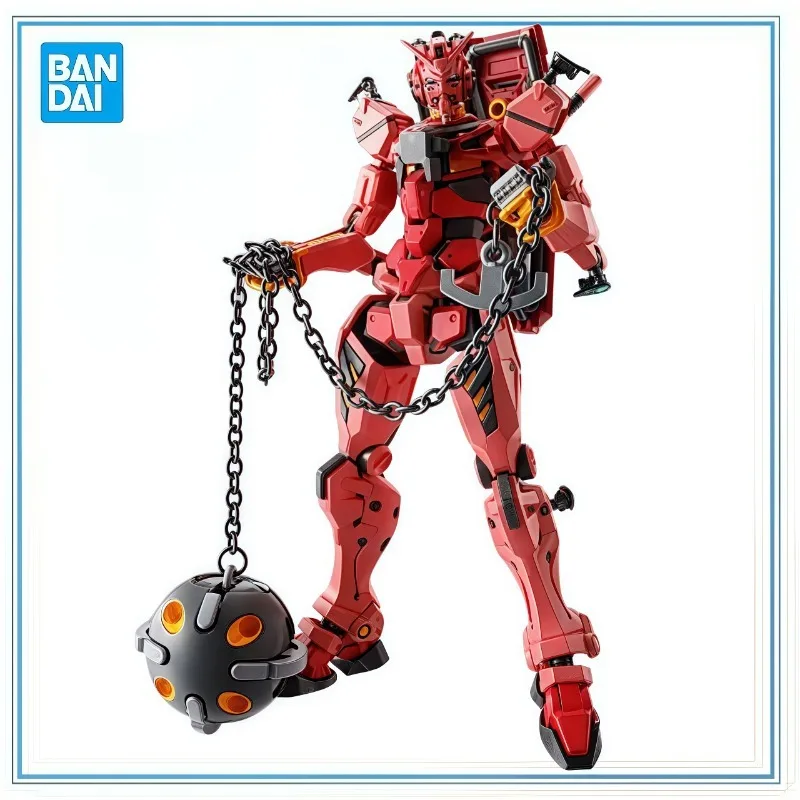 

BANDAI Genuine Kidou Senshi Gundam GQuuuuuuX - GMS-α Akai Gundam - Genkai Toppa Garage Kit Anime Cartoon Gifts Toys Model Toys