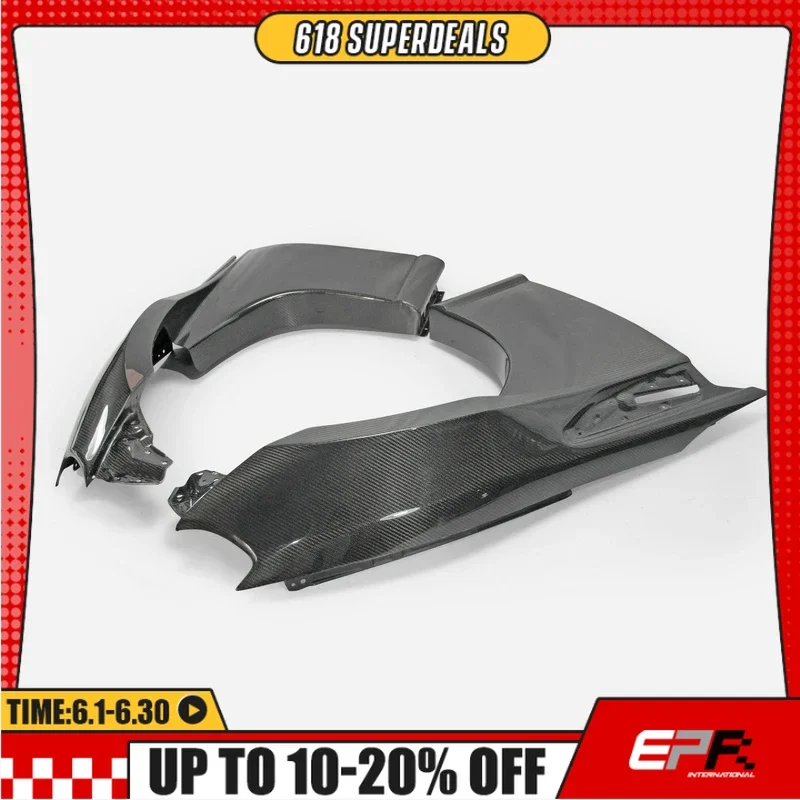 

For 12-18 FT86 GT86 FRS VF Style Carbon Fiber Front Wider Fender +20mm (Pre-facelifted) Glossy Finish Wheel Flare Arch Body Kit