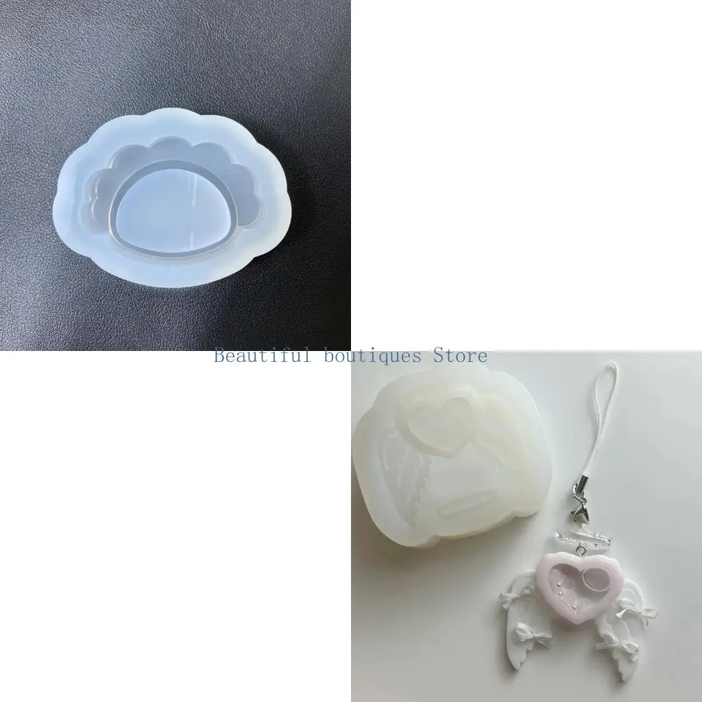 U4LF Silicone Resin Sand Mould for Jewelry Making Crafting Art Supplies Dynamic Sand Effect