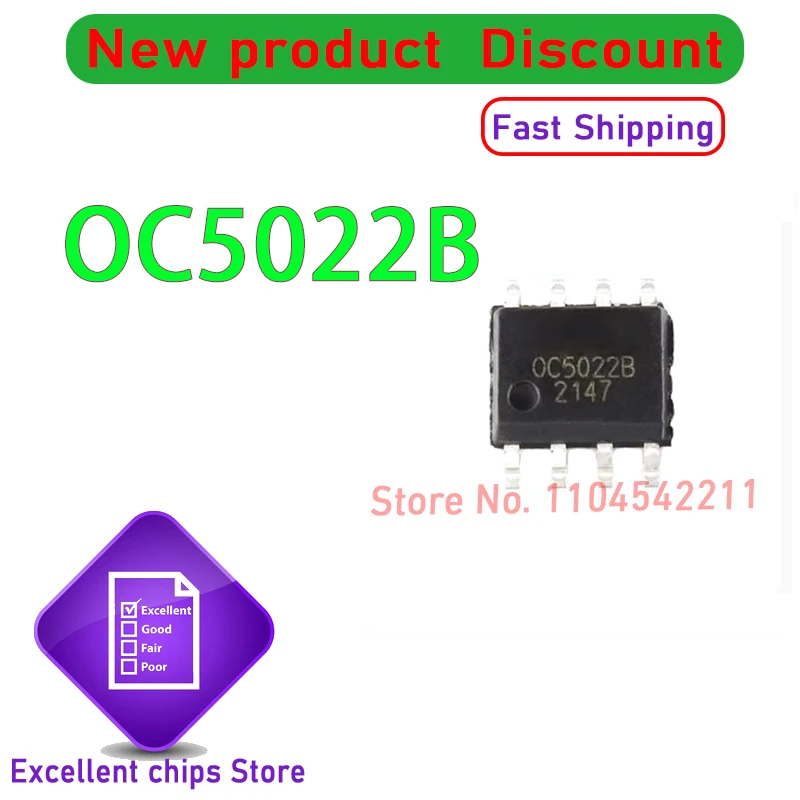 

20PCS~500PCS/LOT OC5022B SOP8 New original