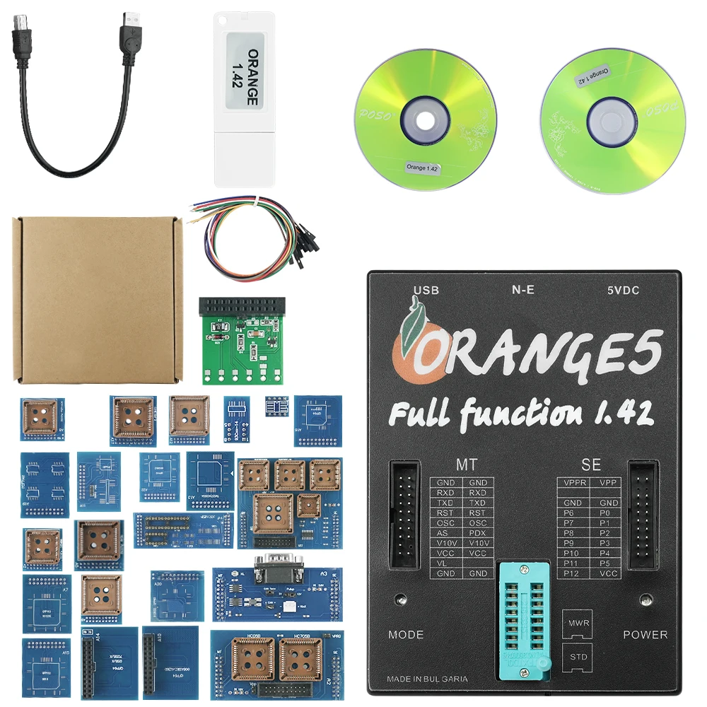 مبرمج Orange 5 V1.42 V1.38 عالي الجودة Orange5 plus V1.36 ومحول البرمجيات Orange 5 #5