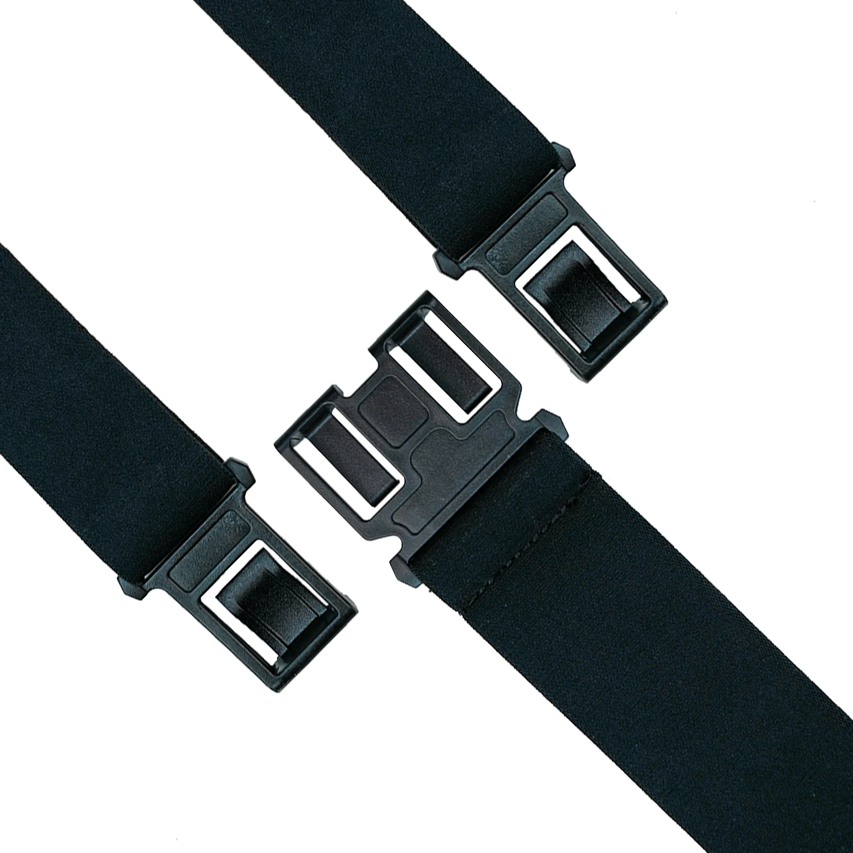 حمالات ظهر Melo Tough Y حمالات صديقة للمطار، بدون طنانة مع مشبك بلاستيكي 2 بوصة دعامات مرنة بالكامل