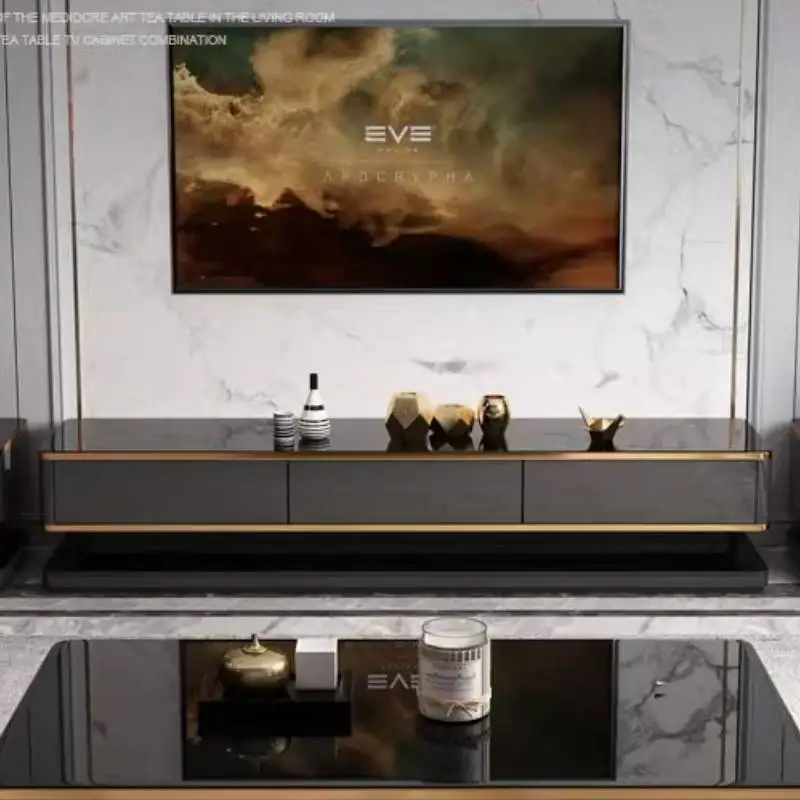 Portaoggetti Mobile TV italiano Decorazione classica Mobile TV unico nordico Designer di lusso moderno Muebles Para Sala Mobili per la casa