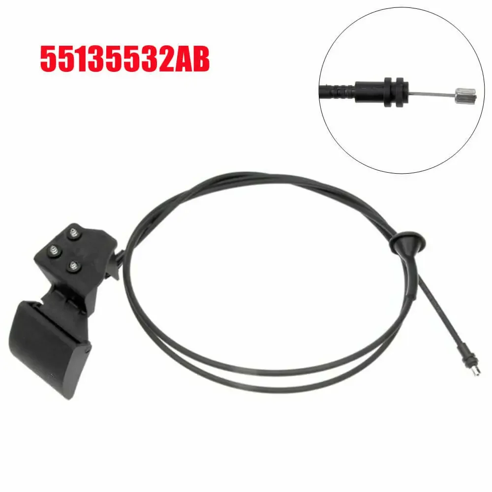 55135532 AB Dla 1999-2005 2000 2001 2002 2003 2004 Jeep Grand Cherokee 1 SZTUK Kabel zwalniający zatrzask maski Samochodowe akcesoria samochodowe Wymień
