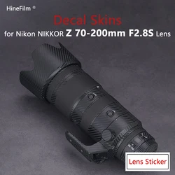 NiKKOR 70200 F2.8 S Lens Decal Skin for NIKON Z 70-200mm f/2.8 VR S Lens Stickers Protector Anti-scratch Cover Film 3M Vinyl