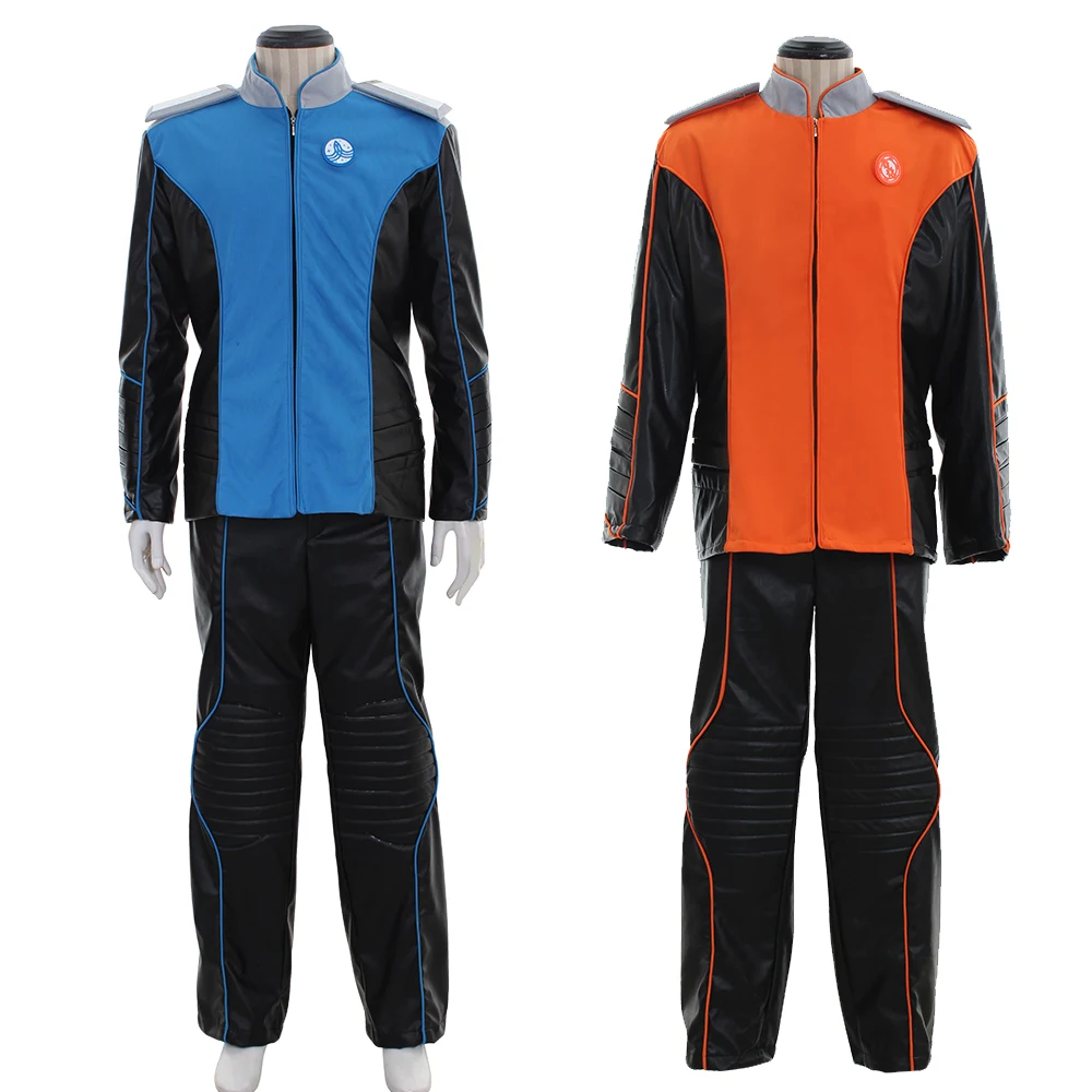 

Ed Mercer Cosplay Captain The Orville Costume Man's Jacket Pants Working Uniform Halloween Show Outfit