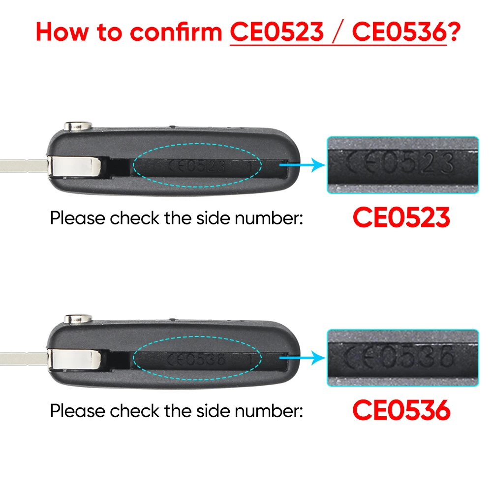 KEYYOU 10pcs 2/3 Buttons Car key Case for Peugeot 207 307 308 407 607 807 For Citroen C2 C3 C4 C5 C6 Flip Car Key shell