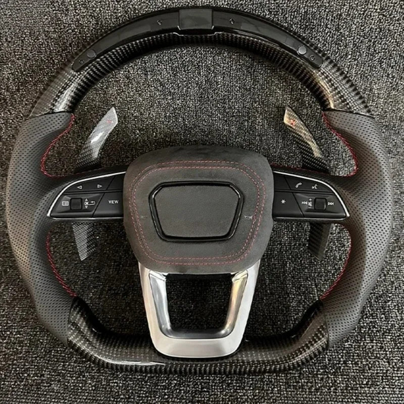 For Audi A5L A5L A6L A7 Q5L Q3 Q5 Q5 Q7 Q8 Upgraded With Heating Steering Wheel Flat-bottom Sports Multi-Function Steering Wheel