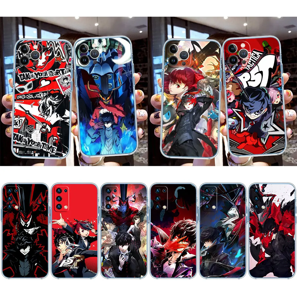 Прозрачный чехол для телефона BD87 P-Personas-Wallpaper 5, для Moto Edge 20 30 S30 40 50 Fusion Plus Pro Lite Neo Ultra G Stylus Play