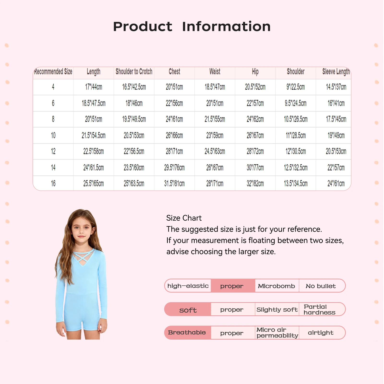 Dziecięcy dziewczęcy kombinezon gimnastyczny z przezroczystej siateczki, strój do baletu, body z krzyżującymi się ramiączkami z przodu i z tyłu, długi rękaw, odzież taneczna.