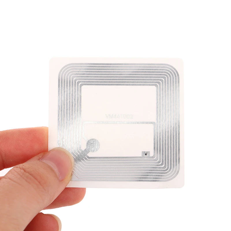 10Pcs 13.56mhz UID changeable NFC Sticker Rewritable Blank Card Copy Clone for NFC Enabled Devices ISO14443A