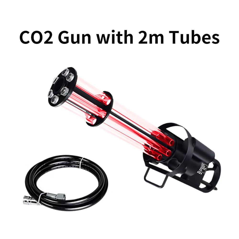 Imagem -06 - Handheld Led Air Column Gun 3in Luminous Fog Smoke Machine Co2 Máquinas de Fumaça para dj Disco Party Bares Rgb 3in 1