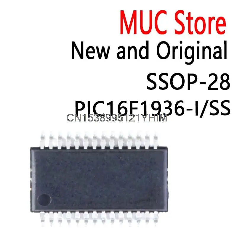 PIC16F1936-ISS SSOP-28 MCU 8-Bit PIC16 PIC RISC 14KB Flash 2.5V/3.3V/5V 28-Pin IC PIC16F1936-I/SS