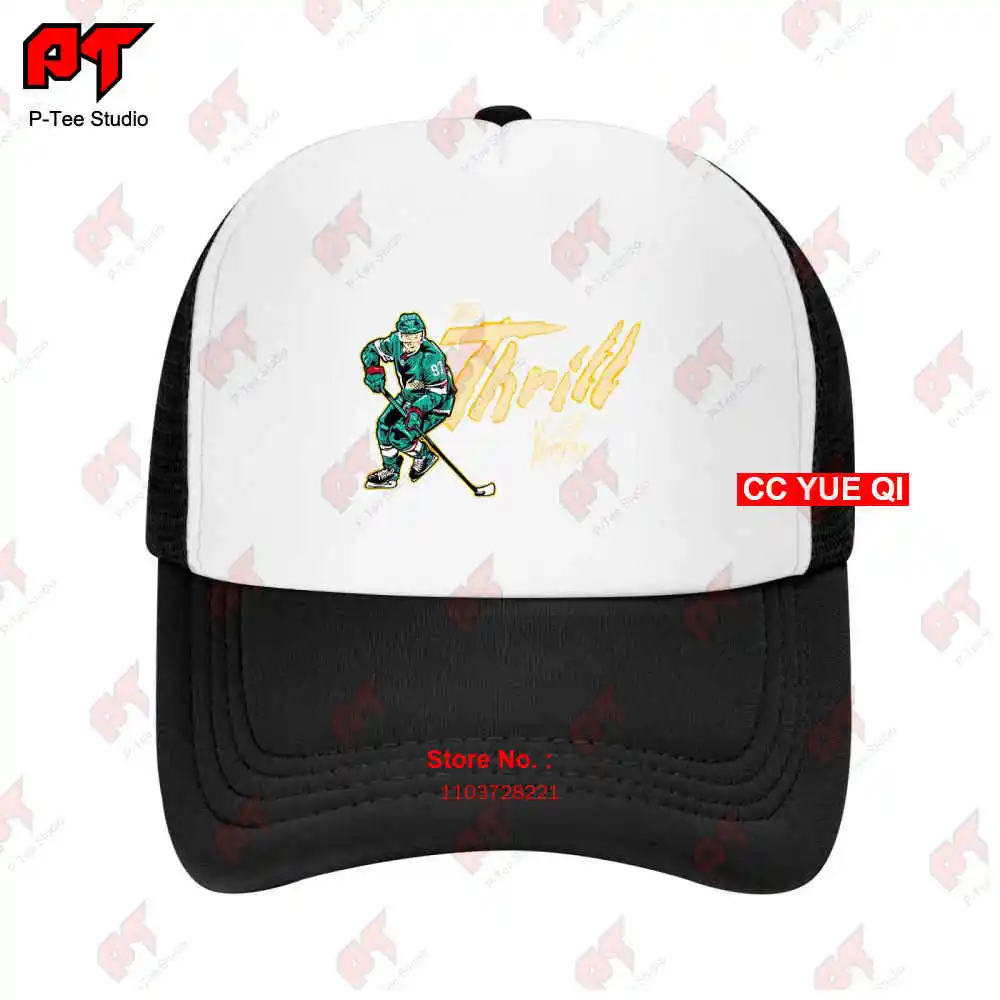 The Thrill Minnesota Kirill Kaprizov Baseball Caps Truck Cap JK5H