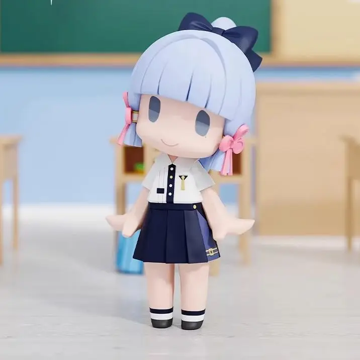 Game Genshin Impact Official Genuine Product HELLO！GOOD SMILE Kamisato Ayaka Theme Ornament Halloween Christmas 3D Gift Cosplay