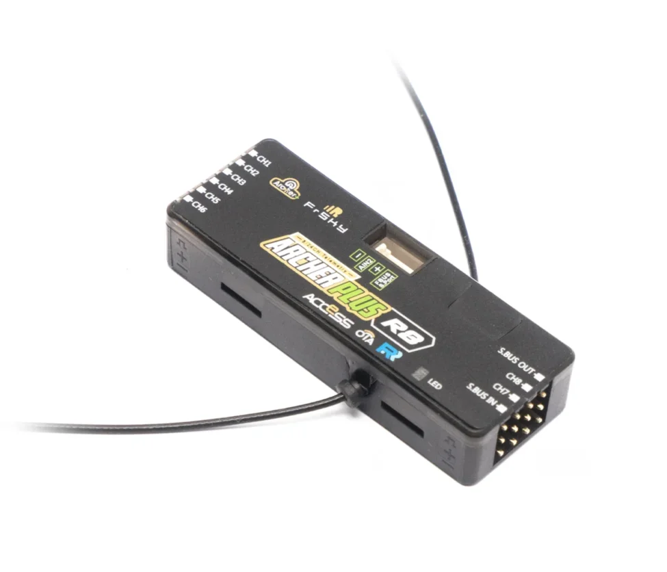 

FrSky ARCHER PLUS R8 Receiver 8 high-precision PWM channel receivers support full-range signal strength