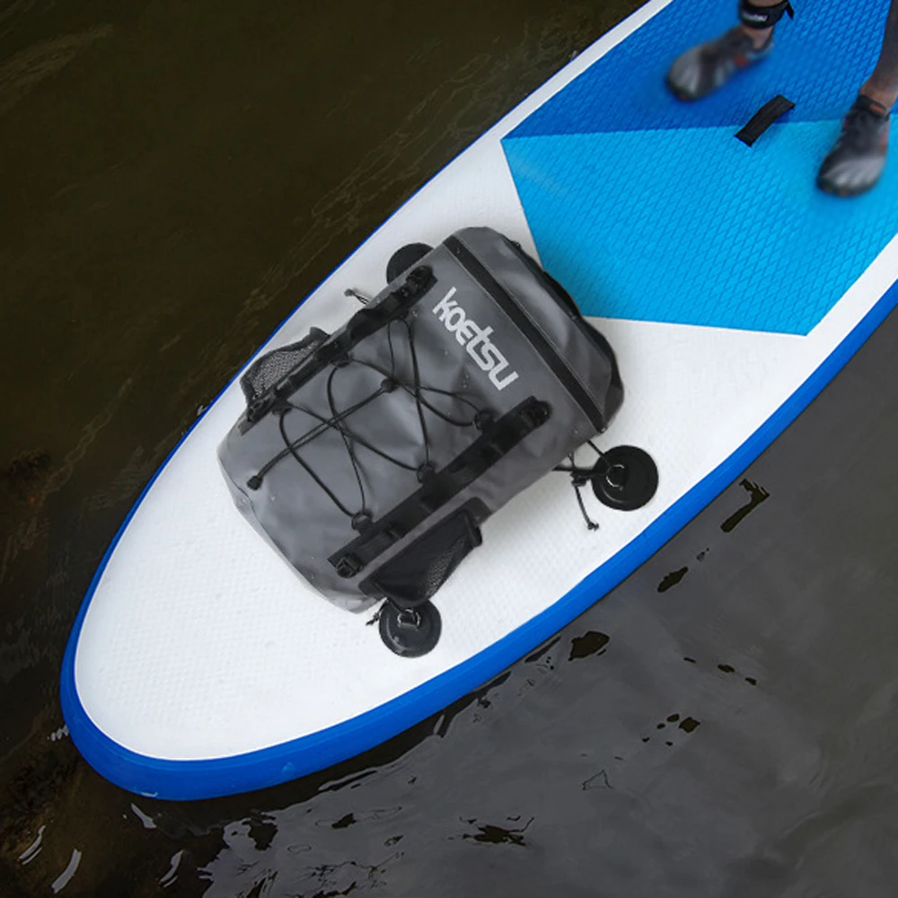 Waterproof Paddle Board Bag Paddleboard Storage Bag with Carry Handle 40L Large Capacity Smooth Zipper Surfboard Accessories