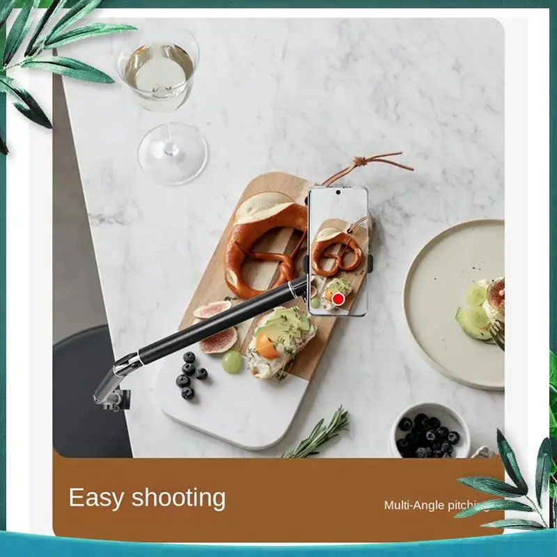 (NEW) 360° Folding Wall Mount Mobile Phone Bracket Angle Adjustable Stretch Tablet Bracket