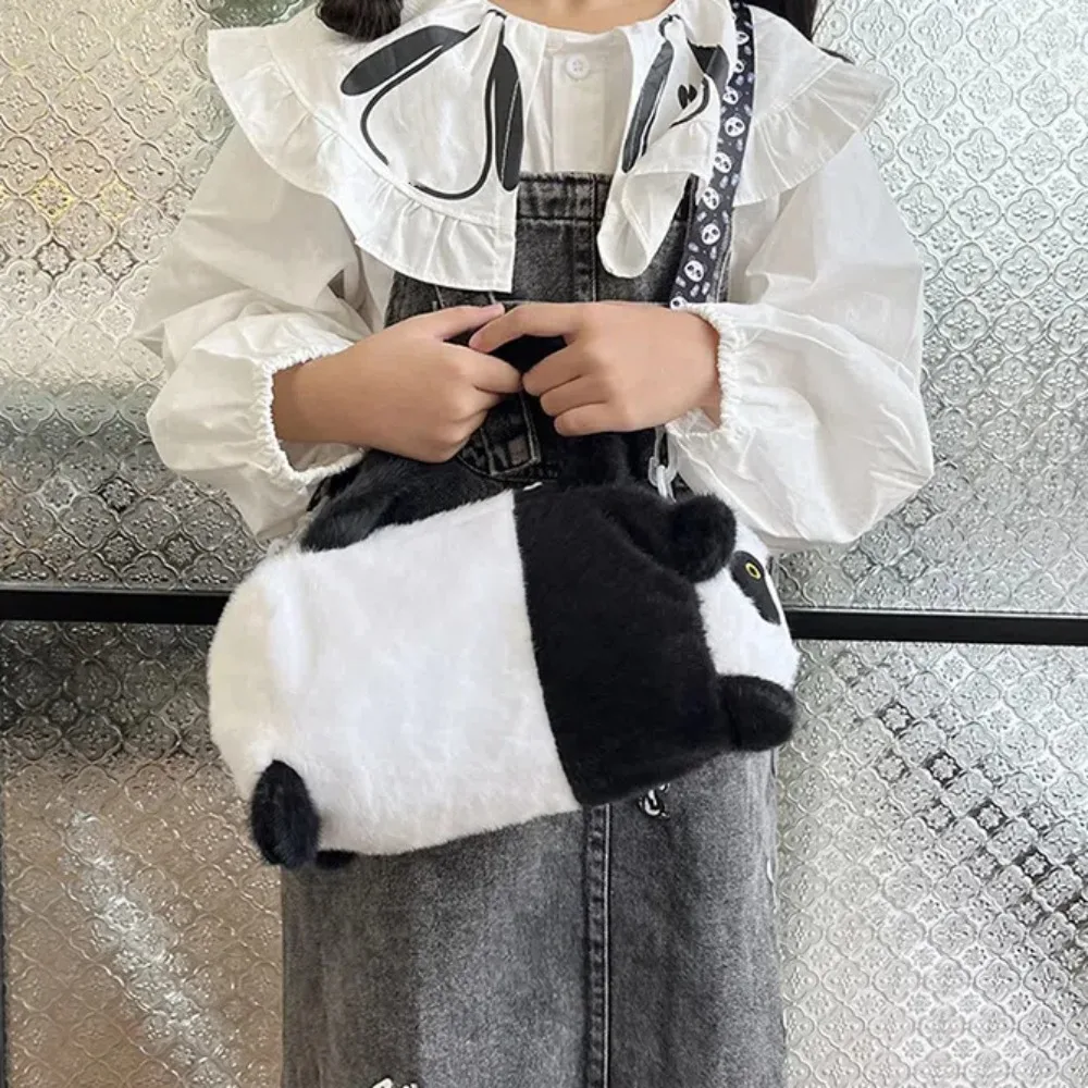 

Storage Bag PP Cotton Capybara Bucket Bag Soft Bee Panda Crossbody Bag Creative Korean Style Shoulder Bag Outdoor