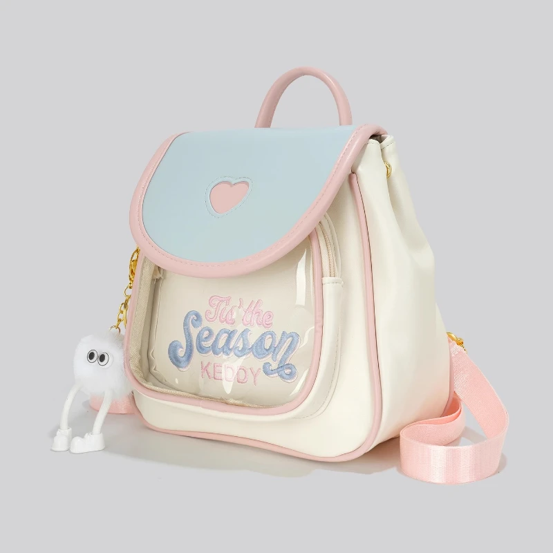 Japanischer Original-Süßigkeitsfarbe ist süßer süßer Lolita-Ltabag-Rucksack für Frauen 2025, neuer High-End-Mädchen-vielseitiger kleiner Rucksack