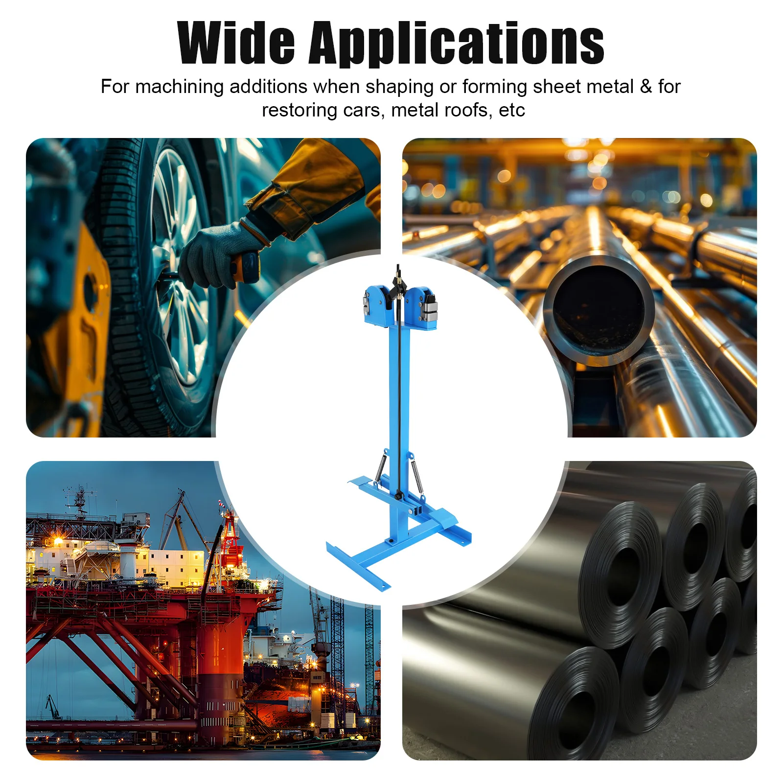 SS-18FD نقالة الانكماش المعدنية سعة 18Ga أداة إصلاح جسم السيارة #6