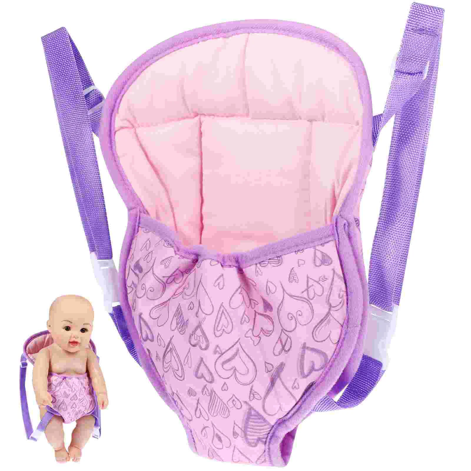 Dolls Out Going Carry Bag Backpack Strap 31cm Newborn Clothes Accessories,Children'S Bag,Christmas Birthday Gift Carrier