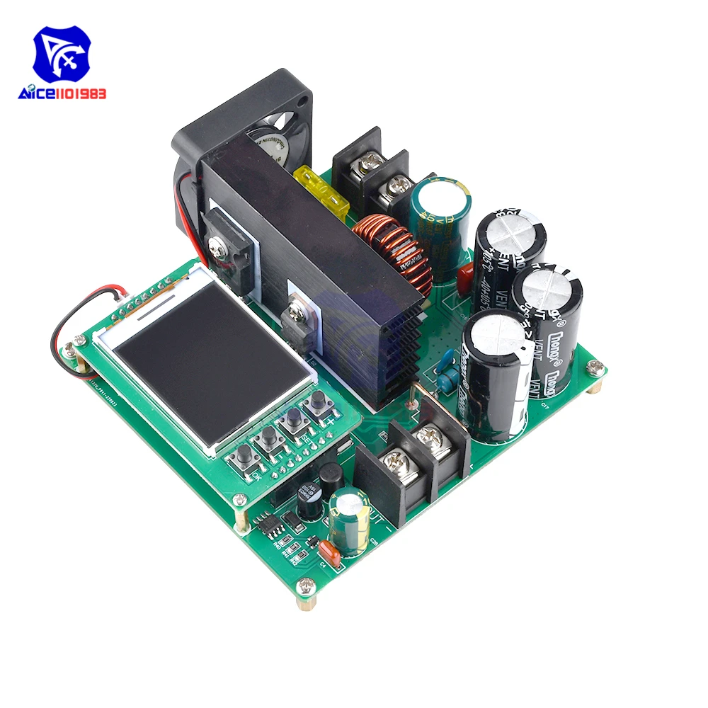 Diymore 900W 15A DC-DC DC 8-60V к DC 10-120V Step Up Module LED/LCD Boost Converter Board CC CV