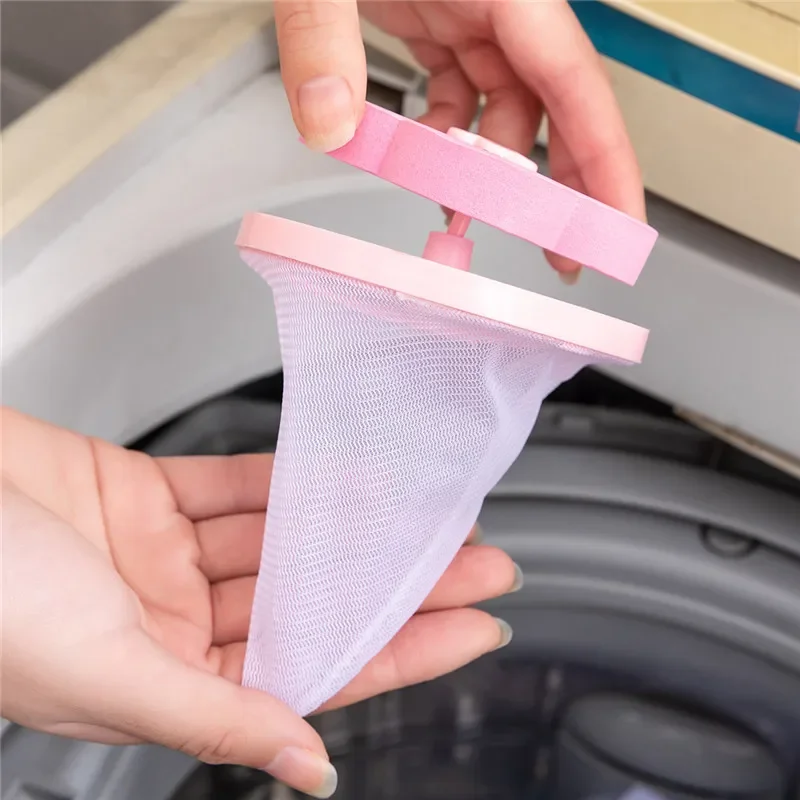 Washing Machine Filter Bag Clean The Floatation Hair Remover Home Laundry Ball Suction Reusable Washing Machine Cleaner