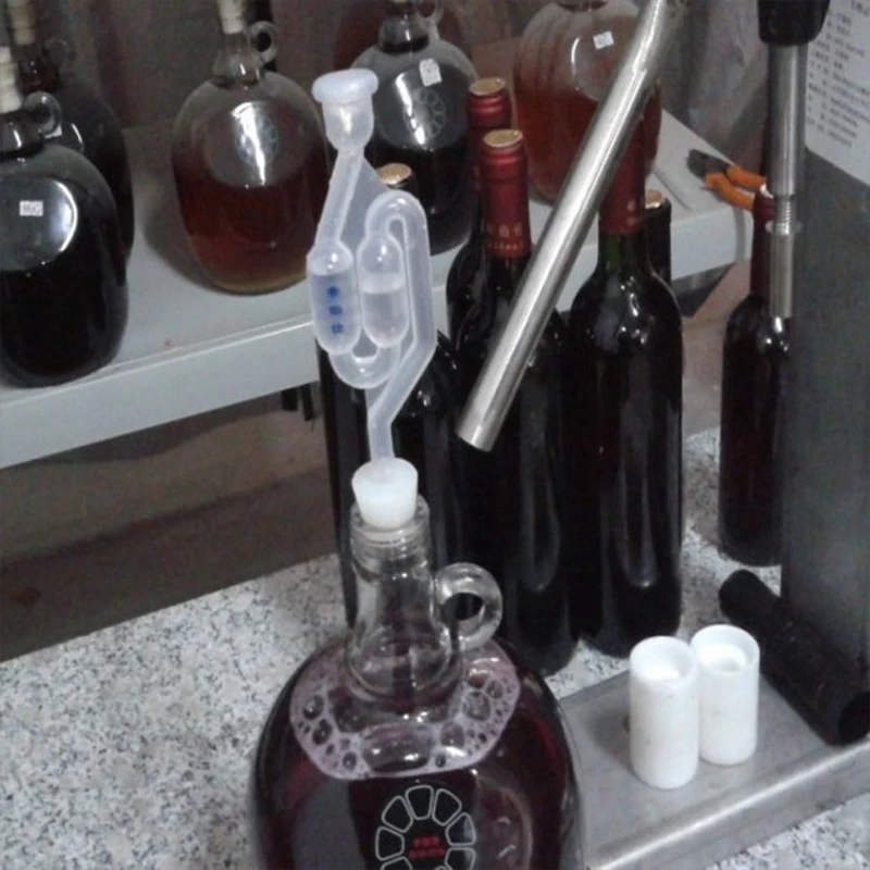 12 Winemaking Check Valves, Winemaking Check Valves, S-Type Brewing And Fermentation Air Locks Easy To Use