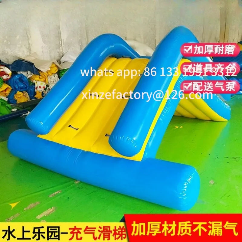 Inflatable Water Slide Rock Climbing Children's Park Million Ball Pool Toys Water Playground Triangle Slide