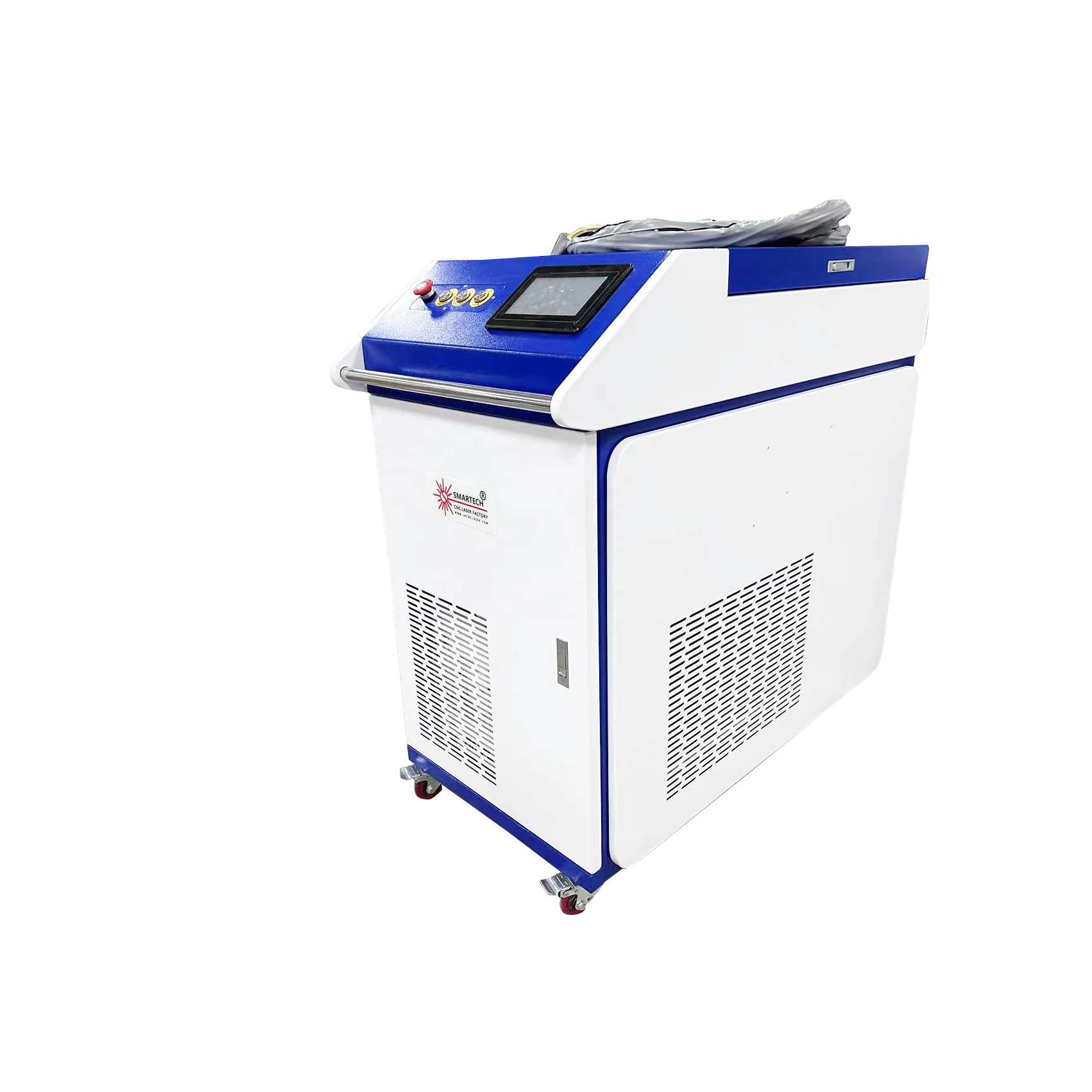 

Заводская поставка: Ручной лазерный очиститель с непрерывным волоконным лазером 3000 Вт