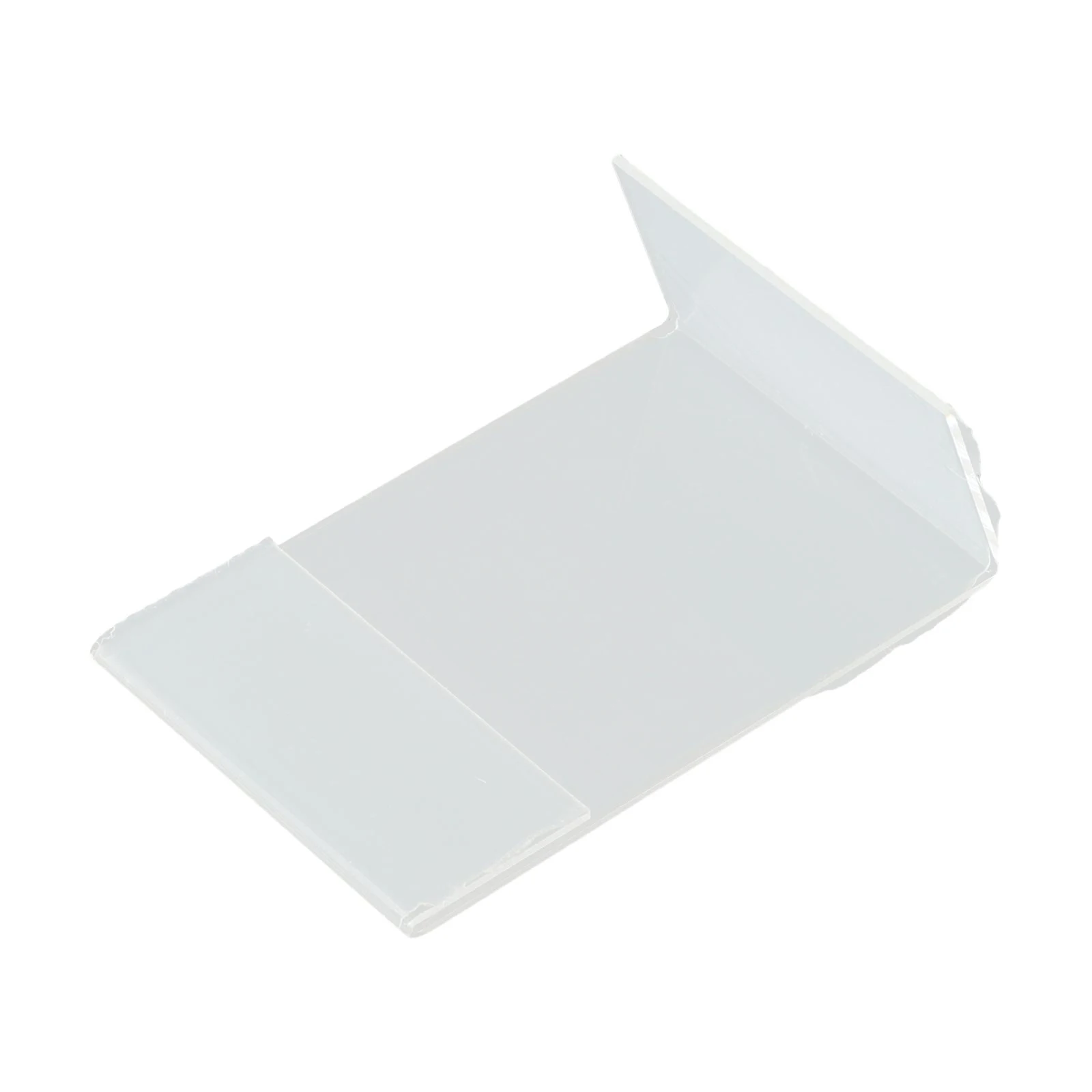 ~1PC Acrylic Transparent Disp~lay Stand Desk Disp~lay Sign Label Frame~ Price Tag Display Bus~iness Card Holders L~abel Holder