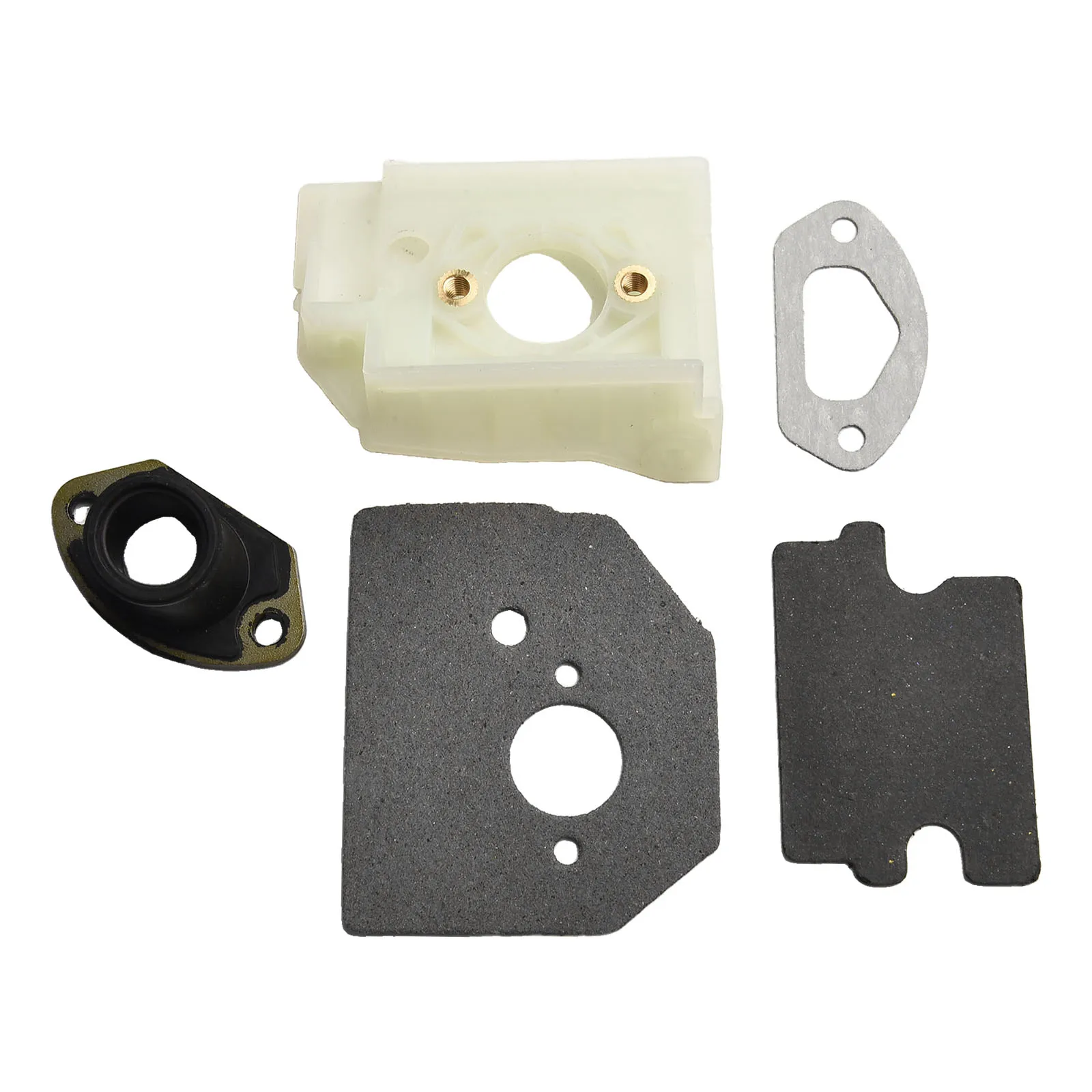 For Chainsaw Carburetor Bracket Gasket Set for 4500 5200 5800 Models Improved Fuel Efficiency and Engine Functionality