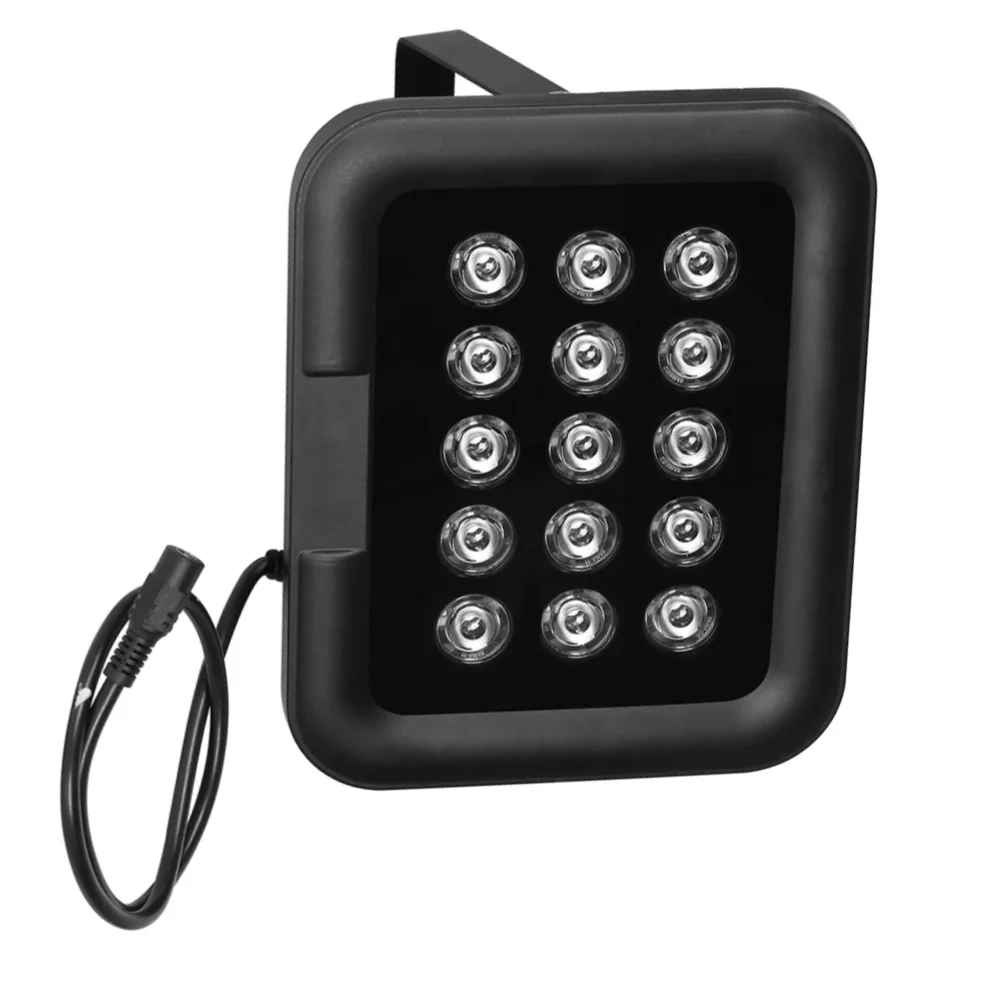 12V DC 850nm Infrared For illuminator for Security For Cameras Enhancement Monitoring Fill Light 45 Degree Beam