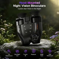 GTGUARD N4 Digital Night Vision Binoculars 1080P Full HD Infrared Hunting Camera 300M 5X Optical For Total Darkness Surveillance
