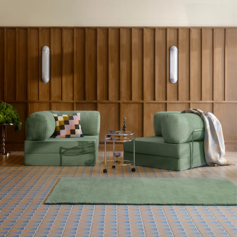

Vacuum Compression Sofa, 1.0m Single Sofa,Living Room Fabric Sofa,Detachable and Washable Folding Sofa,Multiple Colors Available