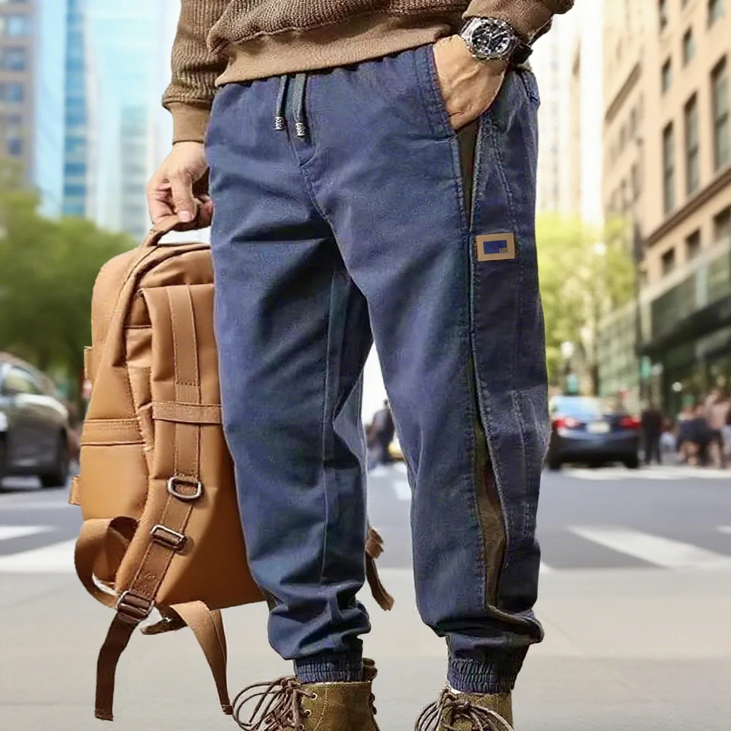 Ropa de trabajo hinchada de talla grande para primavera, pantalones sueltos informales de talla grande, pantalones de chándal gordos de talla grande personalizados, 12XL, 15XL, 200KG
