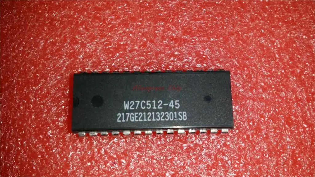 10pcs/lot W27C512-45Z W27E512-12 DIP-28 W27C512-45 W27C512 64K X 8 ELECTRICALLY ERASABLE EPROM IC In Stock