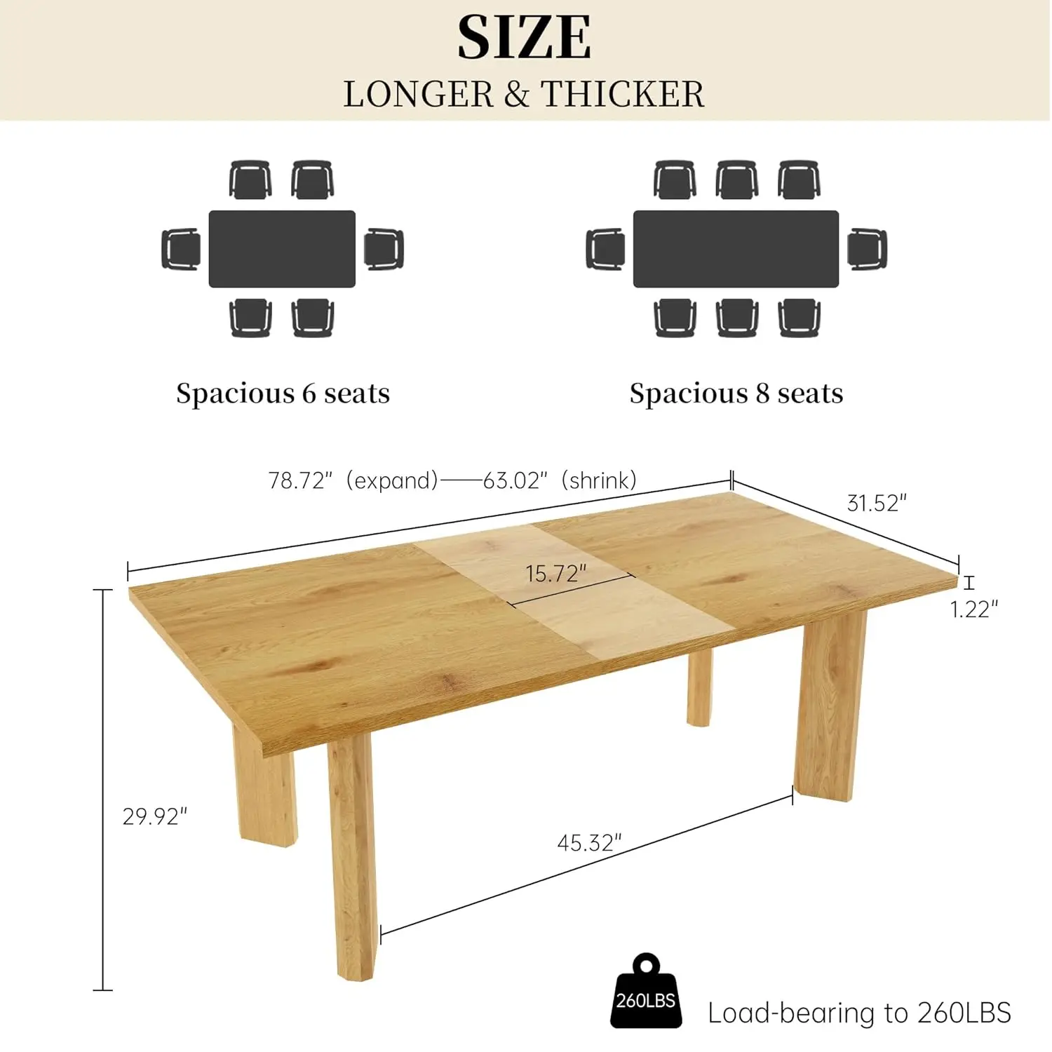 Thumbnail 2 - #18 Cheapest Extendable Dining Tables Deals You Can Get
