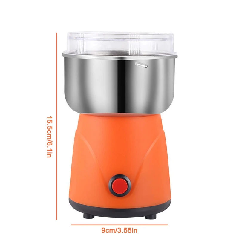 Multifunction Smash Machine Electric Coffee Bean Milling Grinder Household Cereals Grain Seasonings Spices Grinder for Daily Use