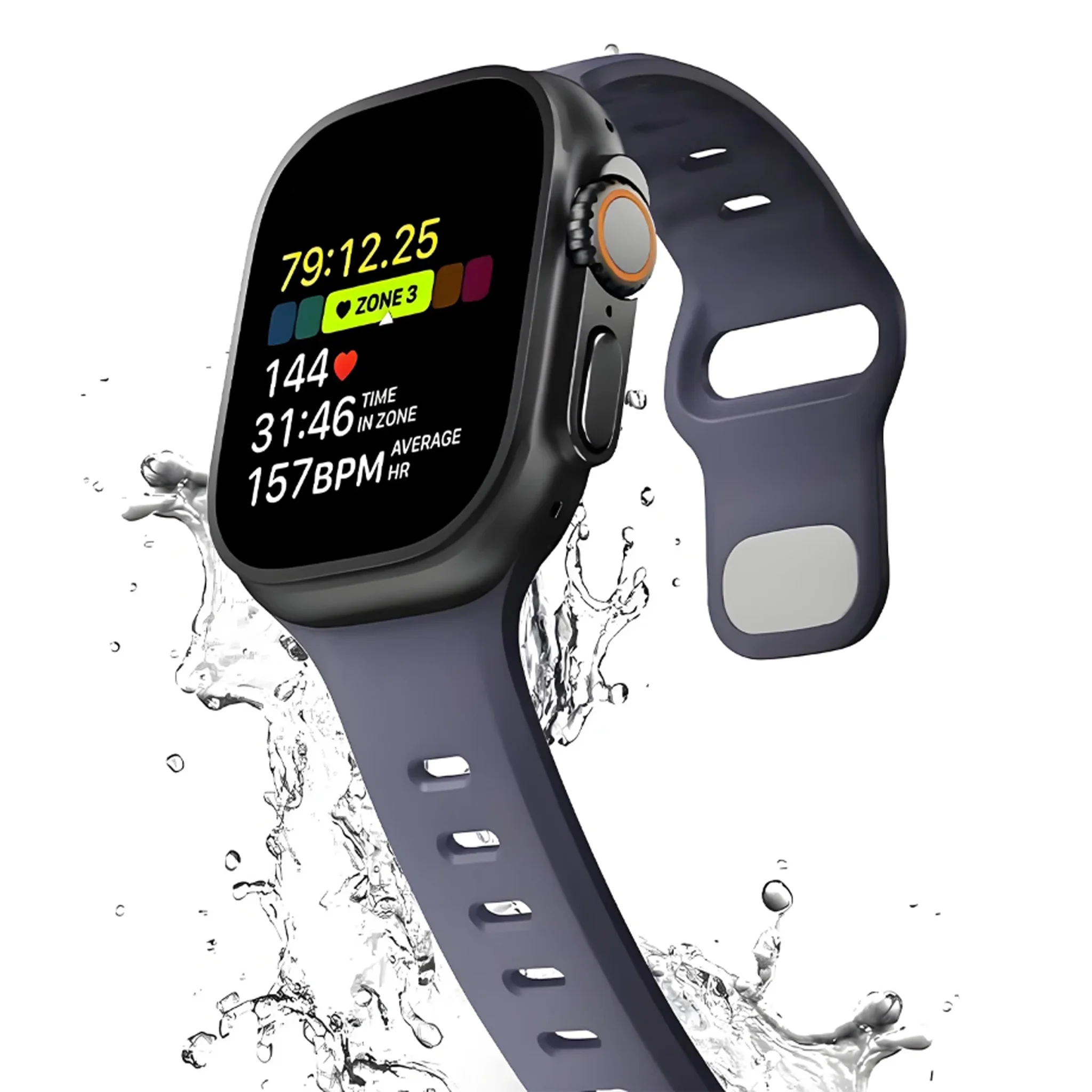 Weiches Silikonarmband für Apple Watch Band Ultra 49 mm 46 mm 42 mm 45 mm 41 mm Sportarmband Iwatch Serise11 10 9 8 7 6 SE3 Armband