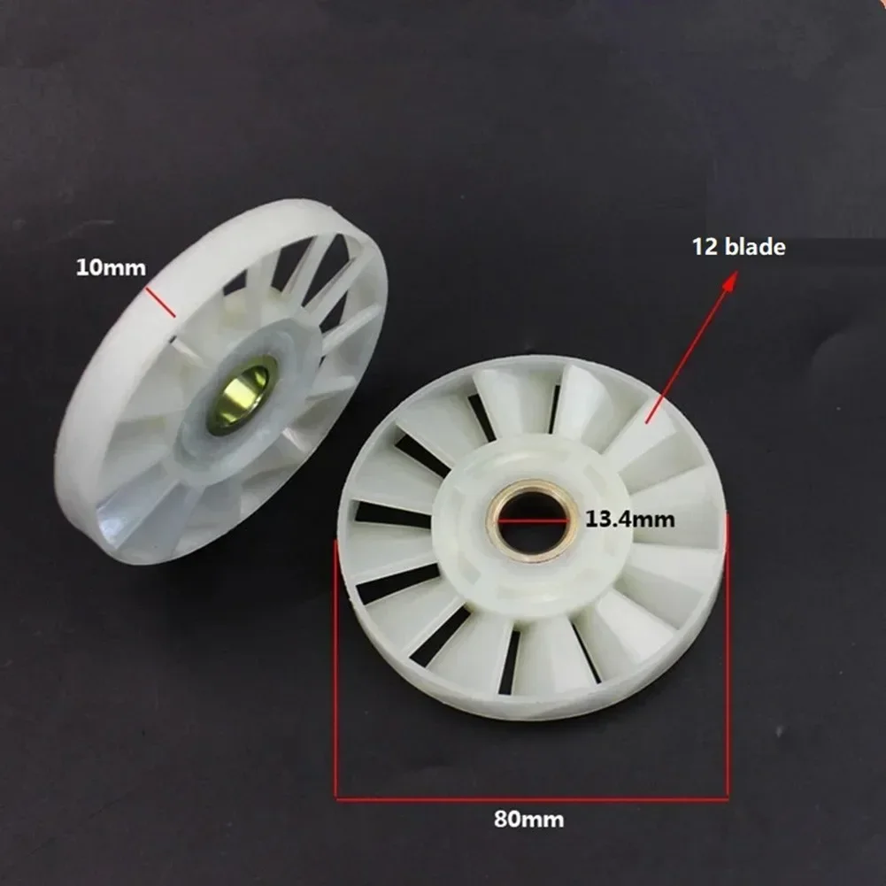 1 szt. Maszyna do cięcia wirnik wentylatora łopatka wirnika wentylator silnika dla 0810 elektryczny Pick 12 łopatek części zamienne akcesoria do