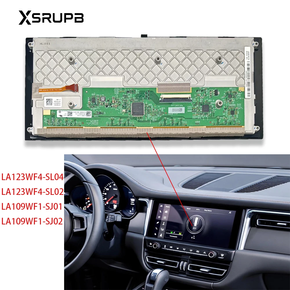 LA123WF4-SL04 LA123WF4-SL02 LA109WF1-SJ01 LA109WF1-SJ02 12,3-дюймовый ЖК-экран для автомобильной аудионавигации Macan 95B