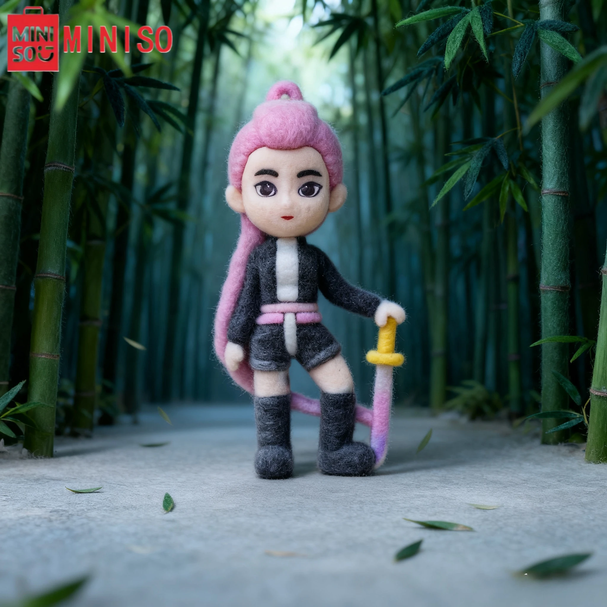 

#**No Keychain Anime Demon Hunter Soft Rubber Bag Charm Cute Kpop Figure Accessory Halloween Gift