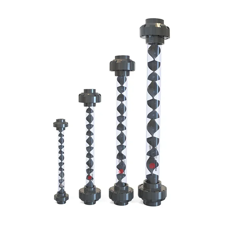 Factory Direct Supply of DN15 DN300 Full Specifications High Efficiency Mixing Equipment Water Treatment UPVC Static Mixers/