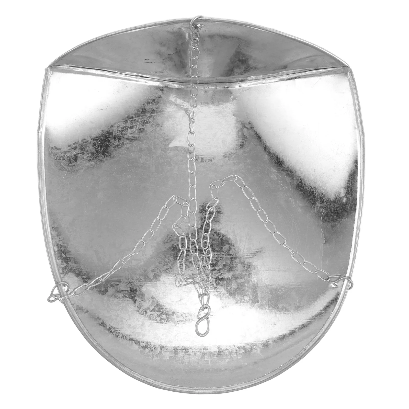 

Stainless Steel Hanging Scale Pan Round Hollow Pendant Tray Chain Weighing Pan Scoop Industrial Bulk Produce Material Weighing