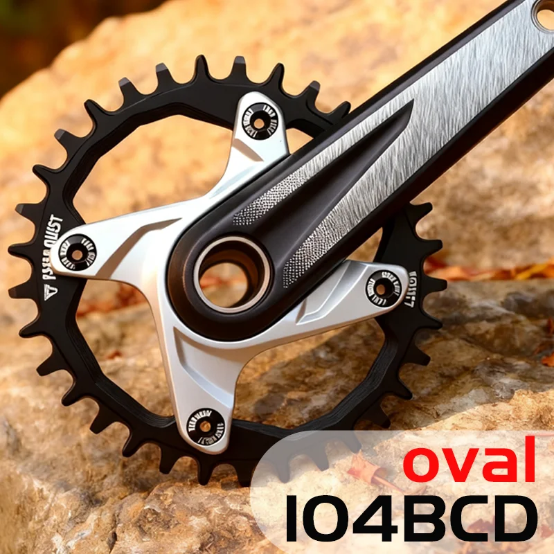 

104bcd Dish Oval Chainring32t 34t 36t 38t 40t 42t 44t 46t 48t Sprocket 9 10 11 12 Speed Chainring Narrow Wide