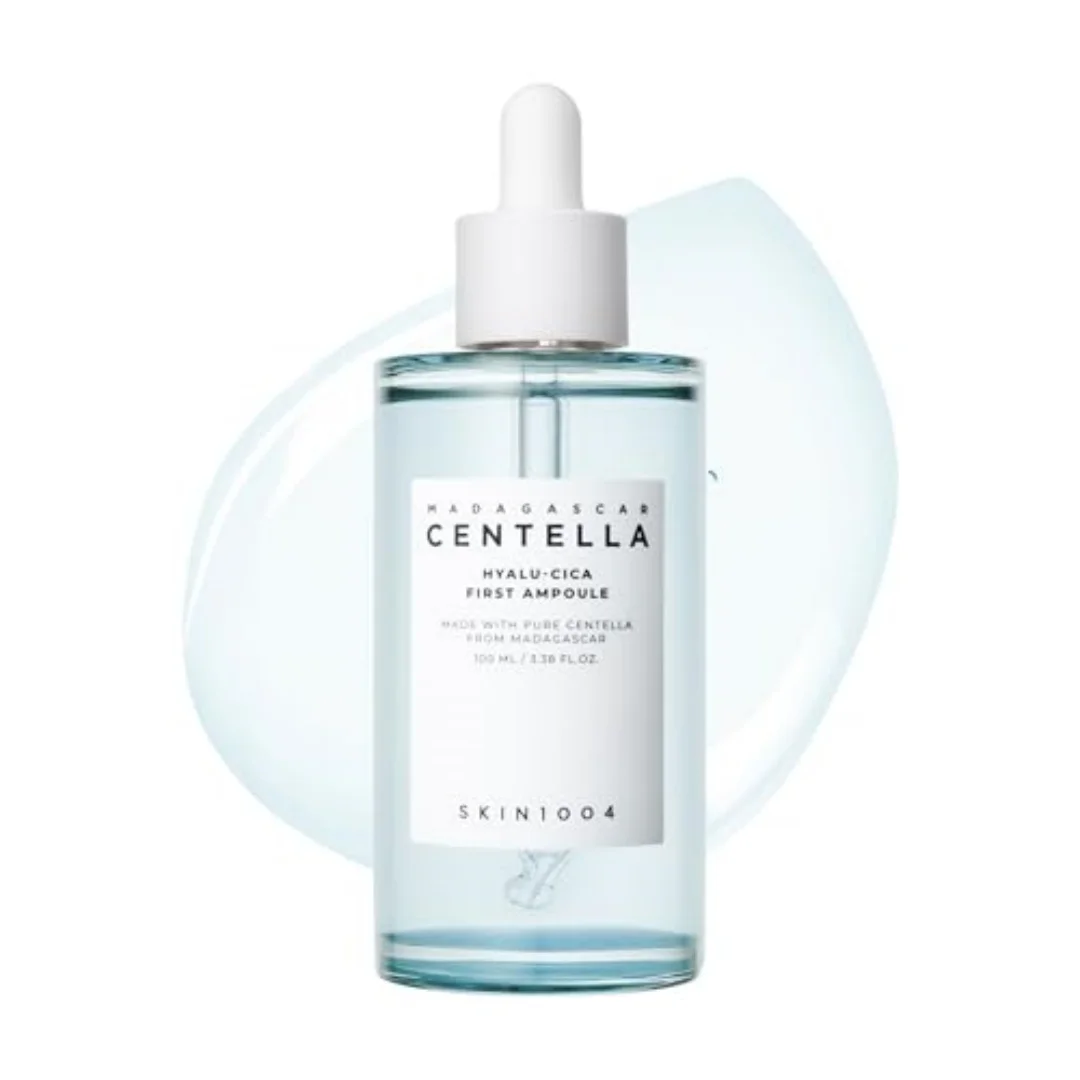 skin1004-hyalu-cica-first-ampoule-serum-coreano-com-Acido-hialuronico-e-centella-ampoule-de-hidratacao-profunda-para-pele-sensivel-100ml