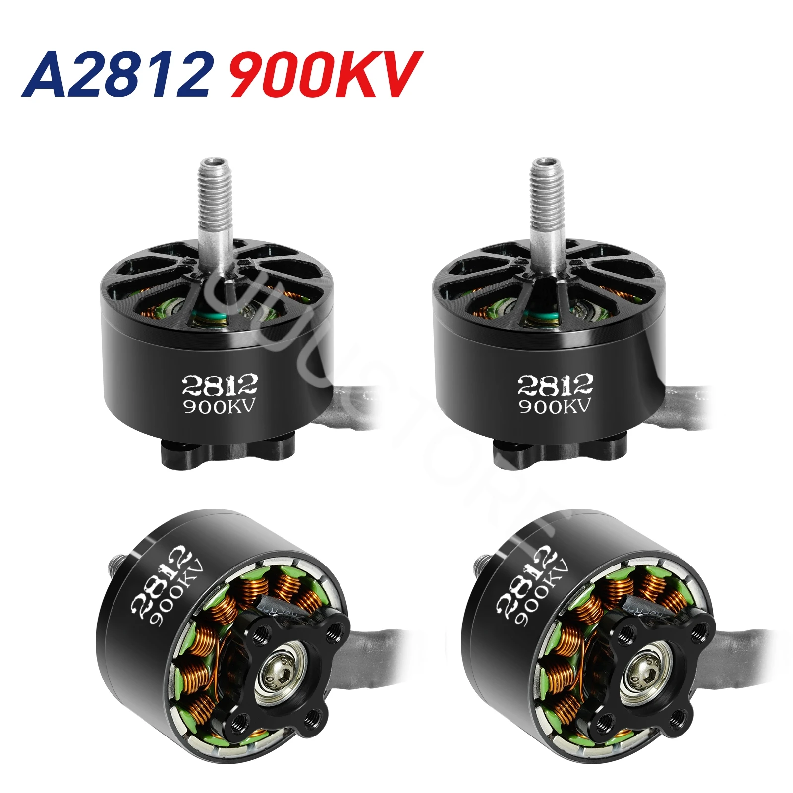 Flashhobby A2812 2812 900KV 3-6S Brushless Motor for RC Multirotor Airplane 7 8 9 10 inch FPV Long Range Drone Model